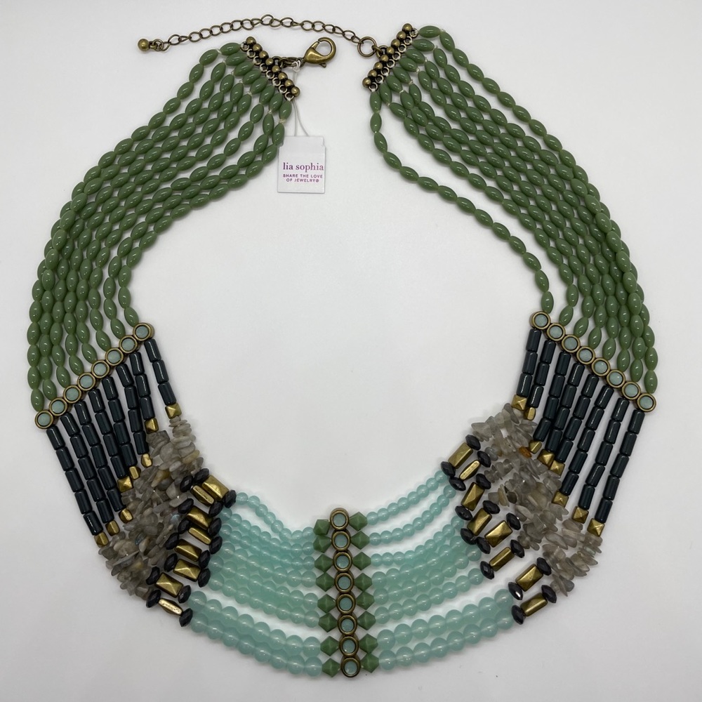 Lia Sophia Beaded Necklace